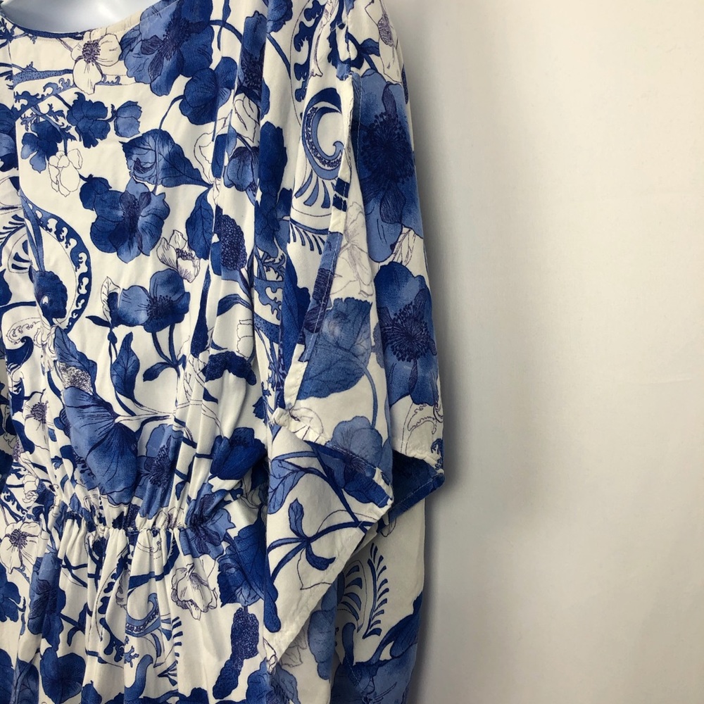 H&M dolman sleeve rayon mini dress 4 - Picture 5 of 6